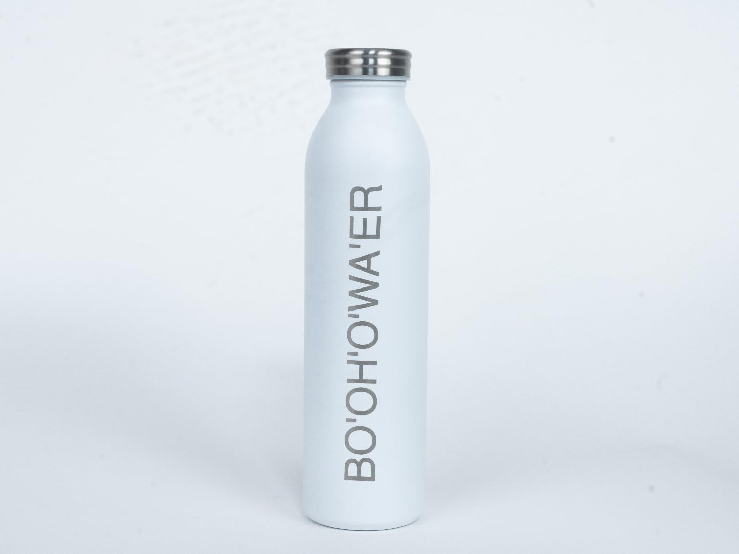 CHEWKZ BO'OH'O'WA'ER: The Famous Bri'ish Bottle (White)