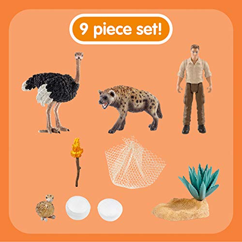 Schleich 42475 Wild Life Spielset - Großer Truck Tierrettung, Spielzeug ab 3 Jahren & 42504 Wild Life Spielset - Angriff… – Bild 6