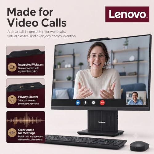 Image of Lenovo IdeaCentre AIO 27 All-in-One Desktop Computer Business Home Office