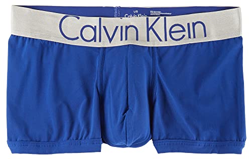 image for Calvin Klein Men's Steel Micro Low Rise Trunks, Dark Midnight, X-Large