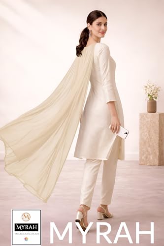 Image of MYRAH Chiffon Solid Casual Daily Use Dupatta For Women's & Girls Length - 2.50 Meter