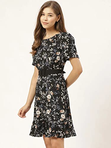 Image of Leriya Fashion Western Dresses for Women |A-Line Knee-Length Dress | Indo Western Dress for Women| Short Dress