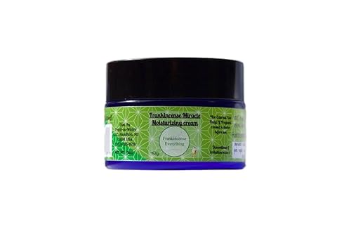 Frankincense Miracle Crema hidratante  Crema hidratante 100% natural Boswellia Frankincense Anti-Envejecimiento  Aceite de coco orgánico con