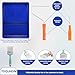 TOQUHON - Paint Roller Set, Indoor/Outdoor House Painting Tool Kit, Paint Tape Set, Paint Tray Tool Kit