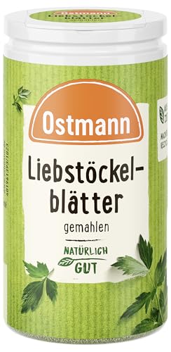 Ostmann Gewürze - Liebstöckelblätter gemahlen | Für salzarme Küche geeignet | Gewürz für...