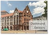 Kühlschrankmagnet Dortmund, Friedensplatz und Altes Rathaus