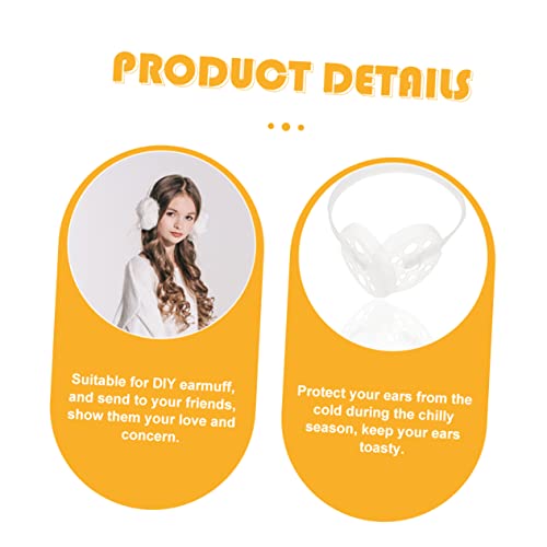 3pcs Plastic Ear Rack Earmuff Holder for Handmade Warm Ear Design for Crafting Unique Covers4