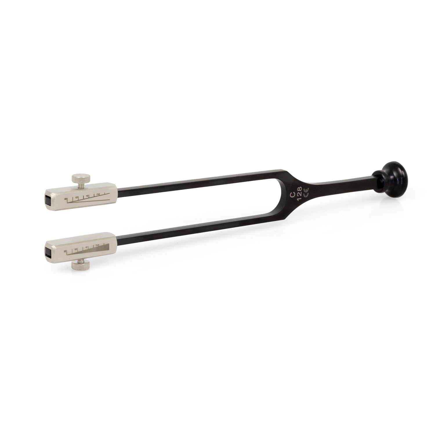 AFH Stimmgabel nach Rydel Seiffer mit Fuß c128/C64 | Color Deluxe schwarz (titaniumbeschichtet)