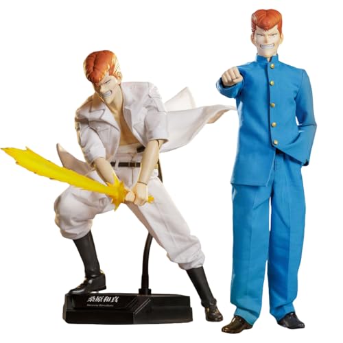 Image of HiPlay Asmus Toys 1/6 Scale Kazuma Kuwabara Yu Yu Hakusho Series YUYU004LUX Luxury Edition Anime Action Figure