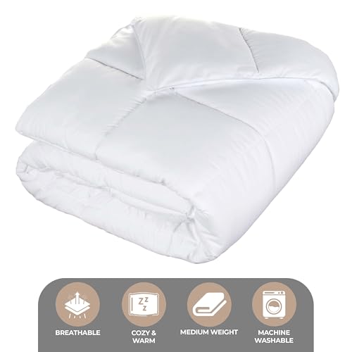Couverture réversible thermique alternative à duvet blanc - 7