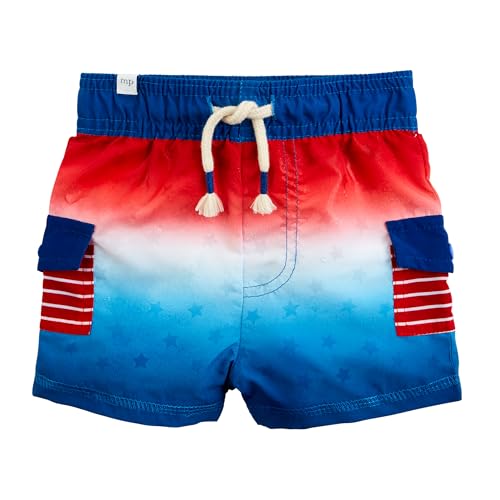 Mud Pie Boys' Standard Star Color Change Trunks
