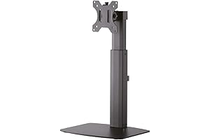 NewStar Neomounts NM D775BLACKPLUS Flat Screen Desk Mount Black