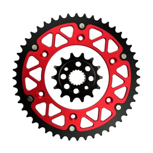 Pignon avant et couronne arrière XR400R de rechange pour chaîne de moto