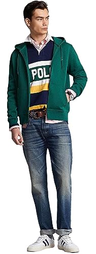 POLO RALPH LAUREN Double Knit Tech Fleece Hoodie - XL - NewForest3