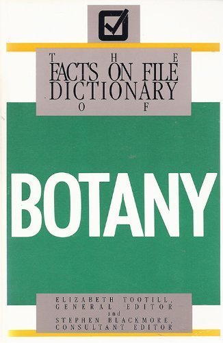 The Facts on File Dictionary of Botany 0816017514 Book Cover