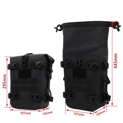 Bolsa de parachoques impermeable para Voge DSX 900 con soporte interno 5
