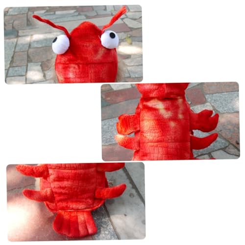 Disfraz para perro Langosta rojo talla XL miniatura 6
