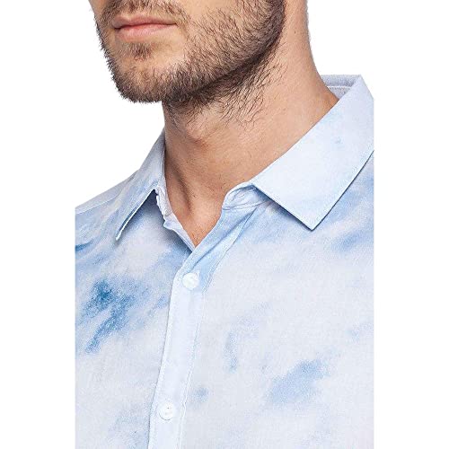 Image of Spykar Men's Checked Slim Fit Shirt