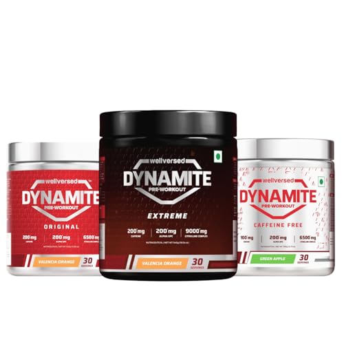 Image of Dynamite Pre Workout - Extreme, Original & Caffeine Free