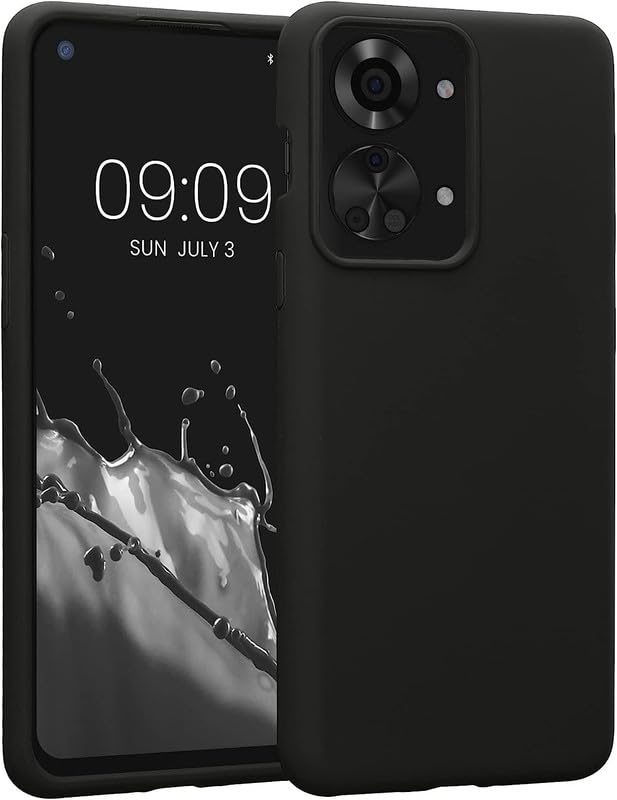 OneLike Premium Shockproof Silicone Camera Protection Ultra Slim Soft Flexible Protective TPU Back Cover for OnePlus Nord 2T 5G - Black (B0C8B66FY1) Amazon Price History, Amazon Price Tracker
