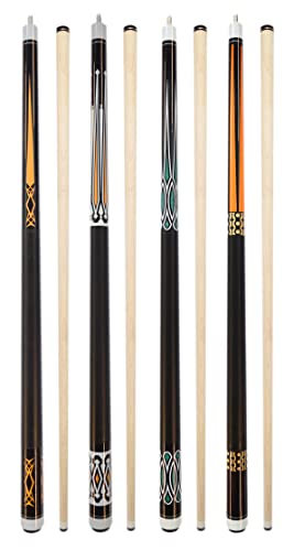 4-Pack Canadian Rock Maple Cue Set