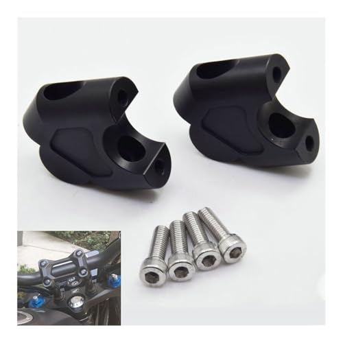 Pontets guidon réhausse 32 mm : élévateur de guidon de moto universel