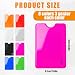 Fampery 24-Pack Travel RFID Blocking Sleeves - 2.48'' x 3.58'' Multicolor Identity Theft Protection Secure Cred Card Protecor Holders - Waterproof aluminum Foil Slim Design easily into your Wallet