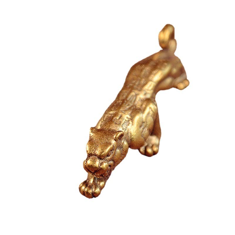 Amazon.com: Brass luck mascot pendant Copper exorcism Amulet