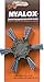 Discount Nyalox Flap Brush, 4" Diameter, 1/4" Shank, Medium/fine, Blue, Dico Products Corporation 541-788-4