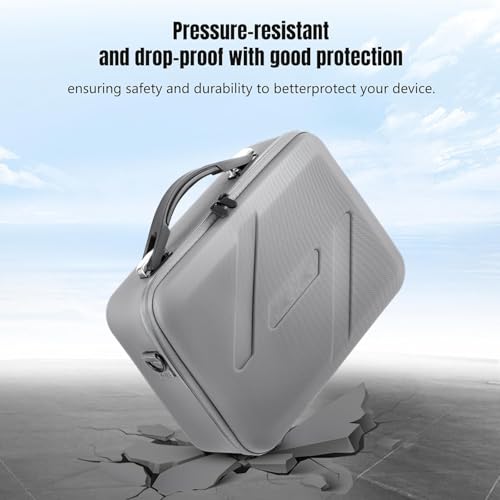 Image of RS 4 Mini Carrying Case, Portable PU Leather Storage Case Travel Shoulder Bag for DJI Ronin RS4 Mini Gimbal Stabilizer and Accessories