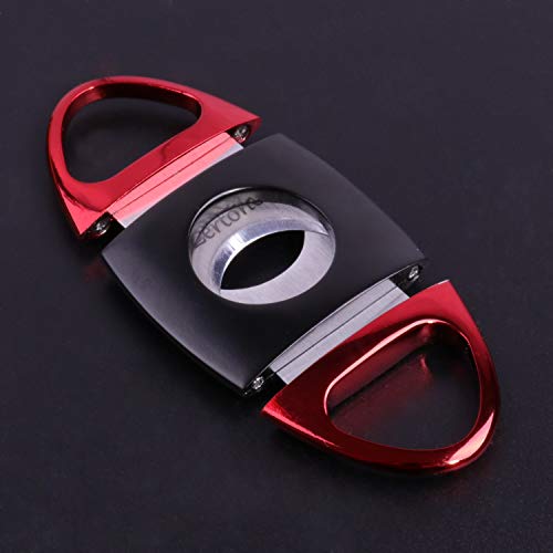 Cigar Cutter Guillotine Stainless Steel Double Blade, 23mm Max. Cigar