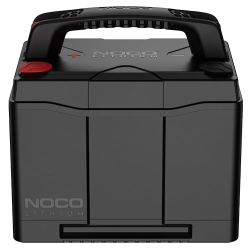 NOCO Lithium NLX24: 12V LiFePO4 Lithium Battery — Dual-Purpose — 90Ah Deep-Cycle + 1200A Group 24 Starter Battery — For Auto, Car Audio, Marine, Boat, RV, Off-Grid, Camper — UL Listed