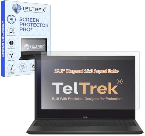 Image of ScreenGuard Compatible With Laptops With 17.3 inch Inch Diagonal with 16:9 Aspect Ratio Display 9H Hardness Screen Protector Not a Tempered Glass, Screenguard Size : 382 mm X 215 mm