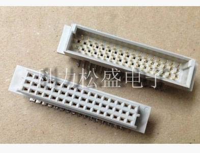 Davitu Electrical Equipments Supplies - 2Set Continental socket 348 male, bent, bent Continental mother inlet connector socket set 48P