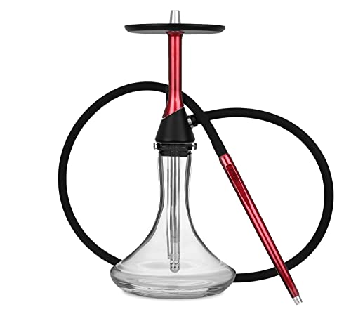 Koress Hookah K2 Maroon - Kastanienbraun Shisha Wasserpfeife aus Russland