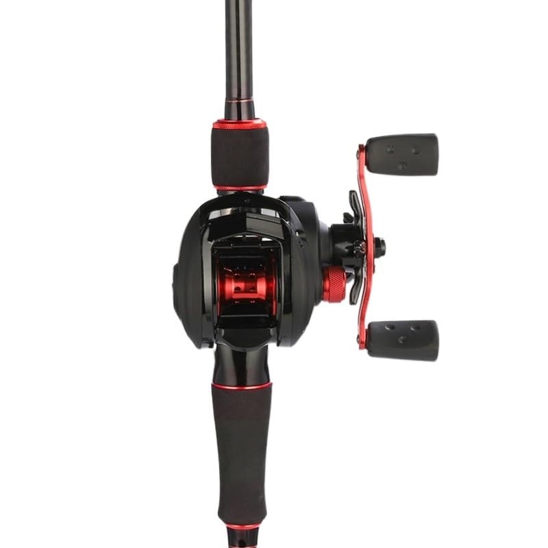 Moulinet casting Lua en métal léger pour lancer long de précision