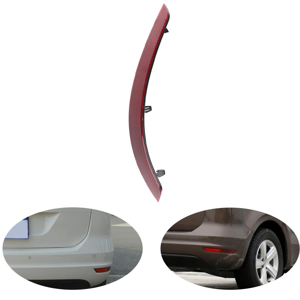 MASO Reflektor Stoßstange Hinten Rechts Beifahrerseite 2011-2016 Passend Für VW Sharan 7N0945106B