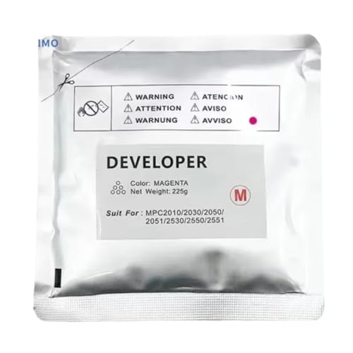 Développeur MPC2550 compatible pour corriger les impressions pâles MPC2551 MPC2030