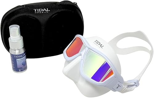 Miniatura 2 de Máscara de apnea Tidal Glide - Máscara de bajo volumen diseñada para apnea, pesca submarina y esnórquel. Máscara antivaho de apnea.