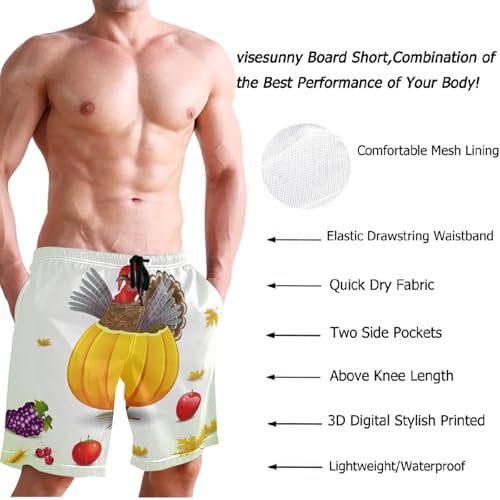visesunny Mens Swim Trunks Quick Dry Swimsuits with Mesh Lining Funny Beach Shorts for Men Boyfriends Youth3