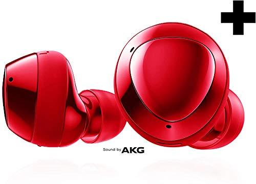 Samsung Galaxy Buds+ Plus SM-R175N / 2020 Newest Released Korean Version (RED)+(Casecover Included)