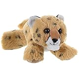 Bezauberndes Öko-Kuscheltier Gepard , super weich und kuschelig, umweltfreundliche Füllung aus recycelten Wasserflaschen