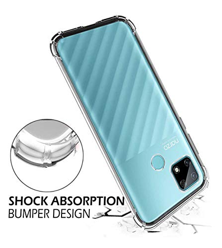 Image of Case Compatible with Realme Narzo 30A(Silicone /Transparent)