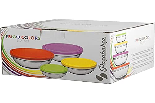 Pasabahce Set 8Pz Frigo Vetro Tondo
