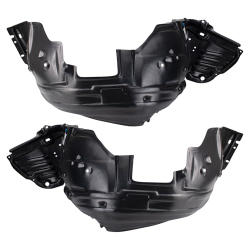 Image of TRQ Inner Fender Liner Set Compatible with 2001-2003 Lexus LS430 LX1248104 LX1249104