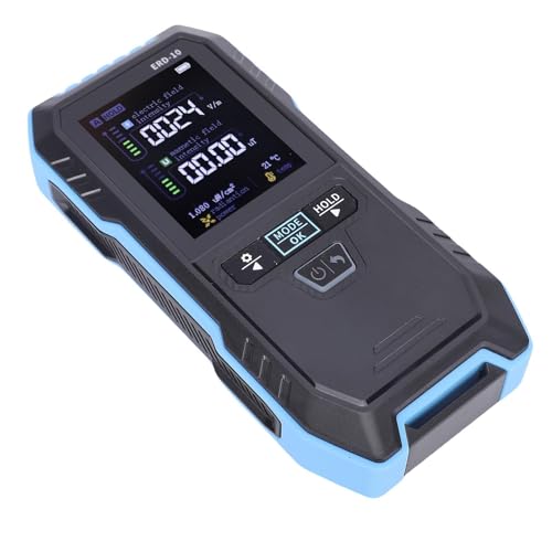 Detector EMF 4 en 1 medidor campo eléctrico magnético y temperatura miniatura 4