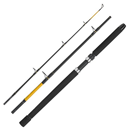 Canne à Pêche Voyage WFT Never Crack Heavy Spin - 5 Sections - 2,60 M - Lancer 100-400 G - Idéale Norvège Et Islande