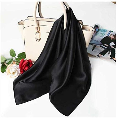 ANDANTINO 100% Mulberry Silk Scarf -21” Lightweight Square Neckerchief – Breathable Digital Printed Scarves with Gift Packed - Image 3