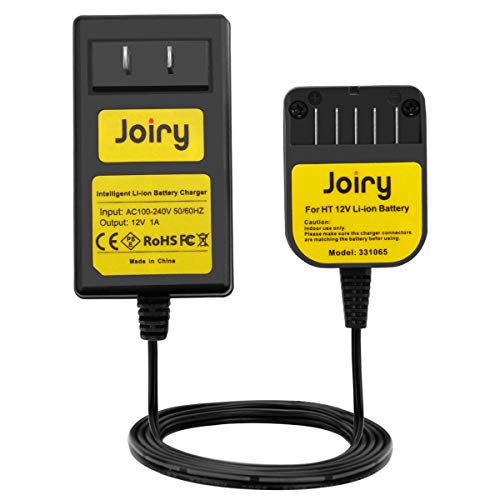 Joiry 10.8-12V 2500mAh Li-ion Replacement Battery with Higher Safety & Longer Runtime - Compatible with Hitachi BCL1015 BCL1015S 331065 329369 329370 329371 329389 (Charger)