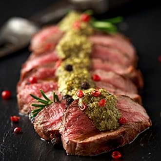 Venison Steaks x 2, Fresh Venison Meat, Tender, Juicy And Flavoursome, Suitable For Home Freezing, Pack Weight 360g